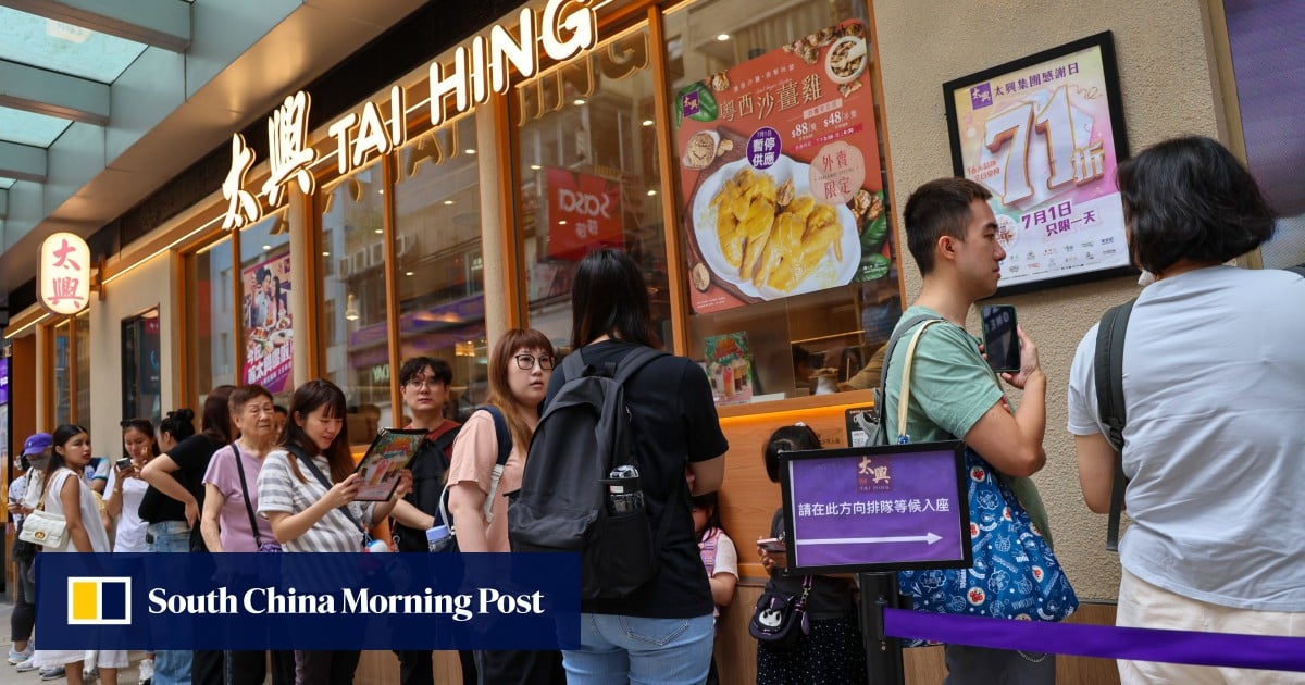10% year-on-year sales boost expected for Hong Kong eateries on handover holiday