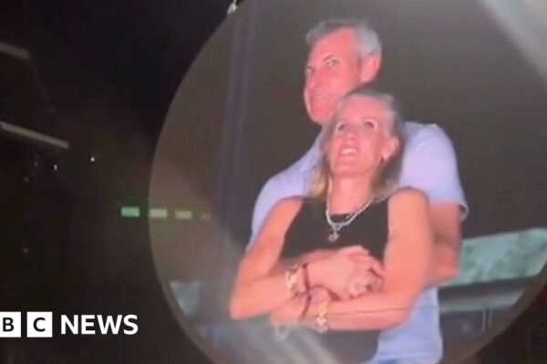 Astronomer investigating after Coldplay concert embrace caught on video