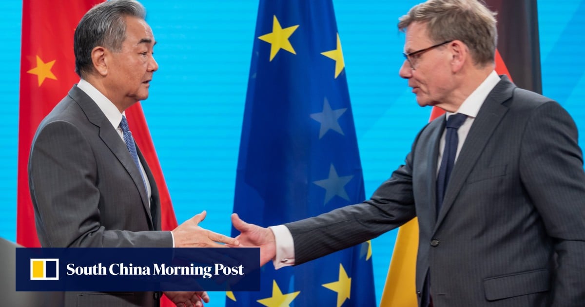 Rare earth exports should never come between China and EU, Wang Yi says on Europe tour