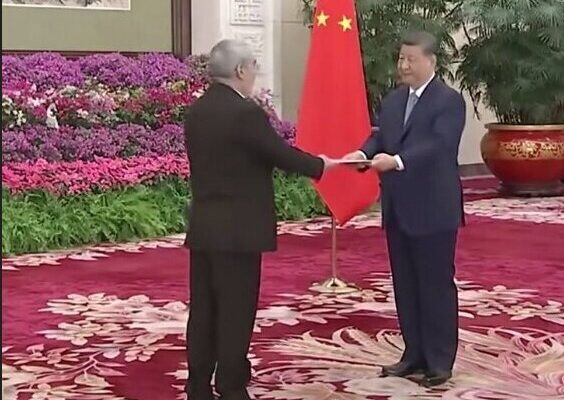 Iran’s new ambassador to China presents credentials to President Xi Iran’s new ambassador to China presents credentials to President Xi