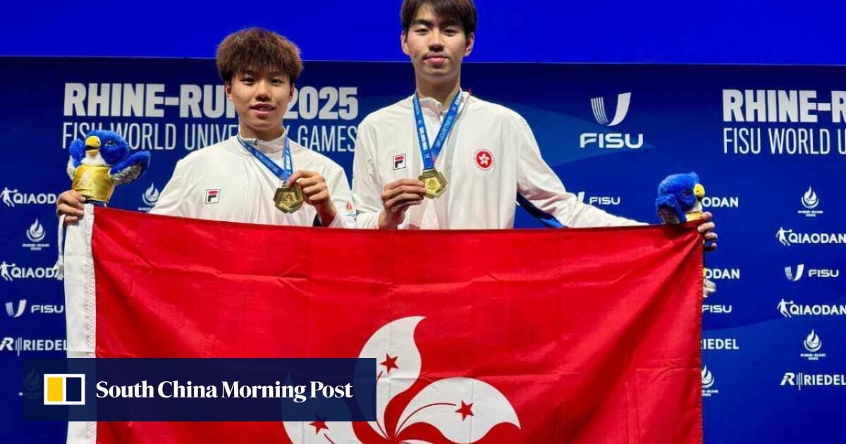 Gold for Hong Kong table tennis duo at World University Games