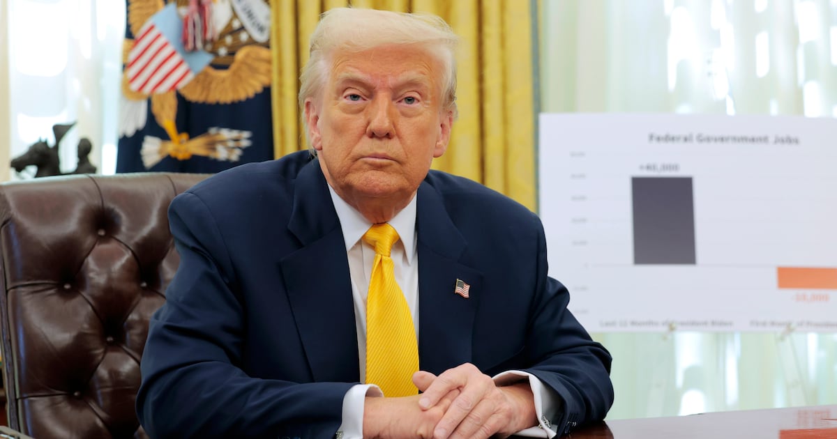 Trump’s Big ‘Growth’ Brag Gets Hit With an Immediate Reality Check