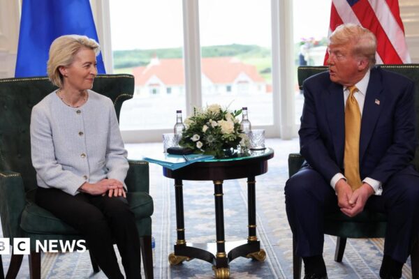 EU and US agree trade deal, with 15% tariffs for European exports to America Trade Deal Levies 15% Tariffs On European Exports to US