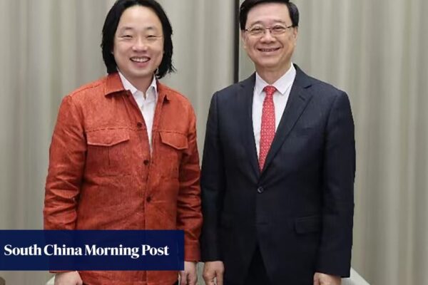 Jimmy O. Yang and John Lee bonded over their time at Hong Kong’s Wah Yan College Jimmy O. Yang and John Lee bonded over their time at Hong Kong’s Wah Yan College