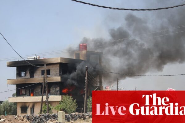 ‘Tense calm’ in Sweida after withdrawal of Bedouin fighters – Middle East crisis live | Syria