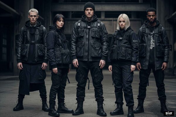 Function Meets Fashion: Utility-Inspired Gothic Clothes for 2025 Function Meets Fashion: Utility-Inspired Gothic Clothes for 2025