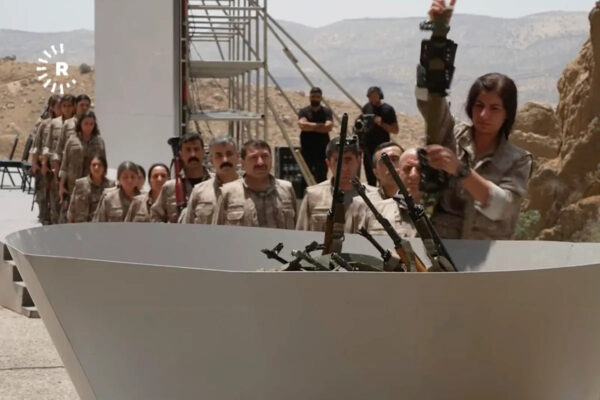 Turkish president hails the start of disarmament by militant Kurdish separatists Yahoo news home