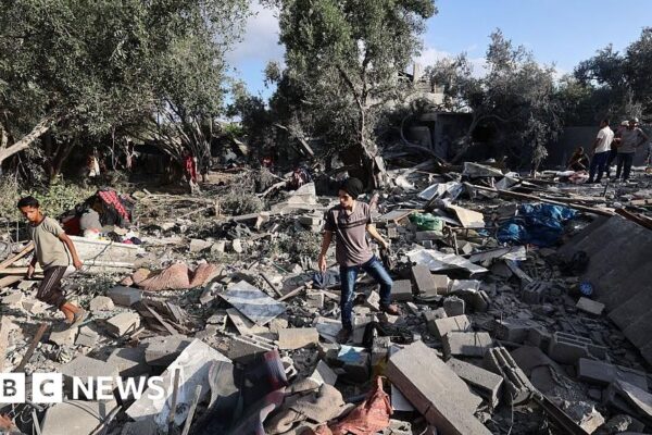 Children fetching water killed in Israeli strike in Gaza, emergency officials say