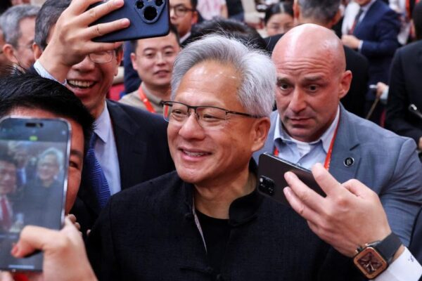 Nvidia CEO Huang praises China tech during Beijing visit
