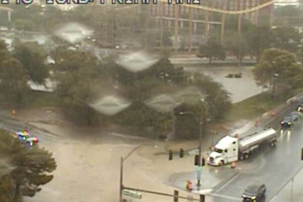 Rain, flooding cause closure near I-15, Primm