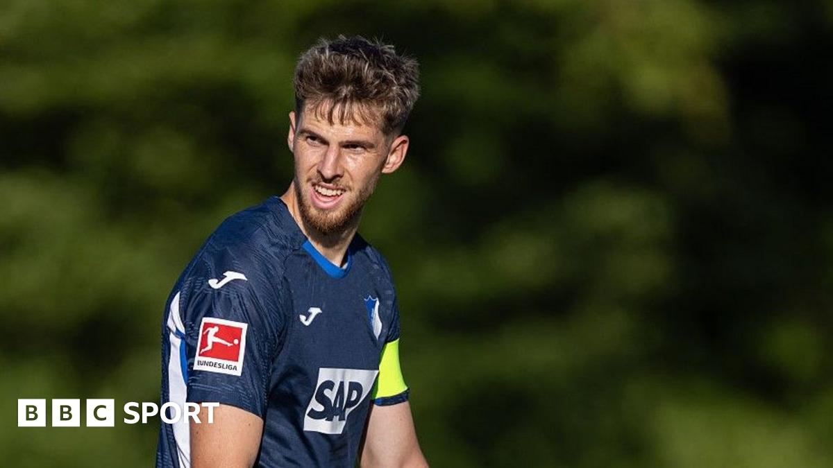 Anton Stach in pre-season action for TSG Hoffenheim