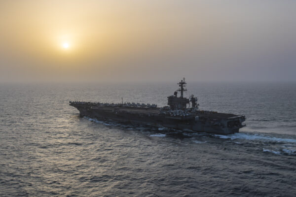 Carrier USS Carl Vinson Now in the South China Sea