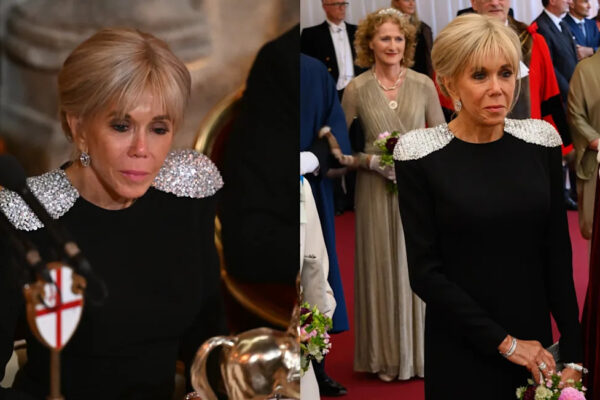 Brigitte Macron’s Bold Shoulder Detail Adds Sparkling Flair to Her Evening Gown for London Banquet With Emmanuel Macron Yahoo entertainment home