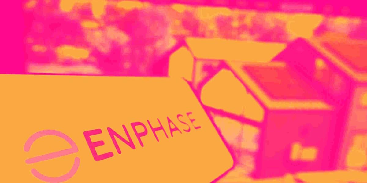 Why Enphase (ENPH) Shares Are Sliding Today