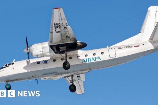 Wreckage found after plane carrying 49 people goes down in Russian far east