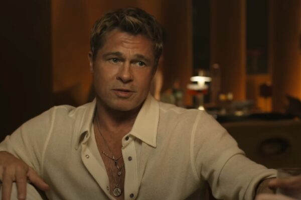 Sonny Hayes (Brad Pitt) speaks in F1