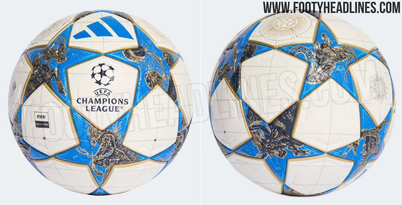 Adidas Champions League 25-26 Ball Leaked - Tribute to the 12 Zodiac Signs