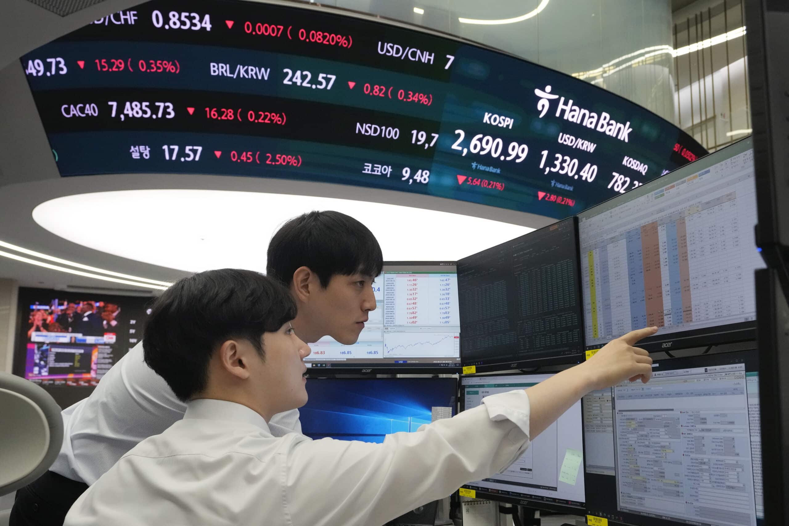 Asian markets mixed as China-US talks end, eyes on tech earnings
