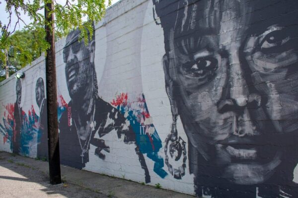 ‘Light up Livernois’ to highlight best of Detroit’s Avenue of Fashion this Saturday A mural on the side of Jo's Gallery in the Avenue of Fashion, Detroit.