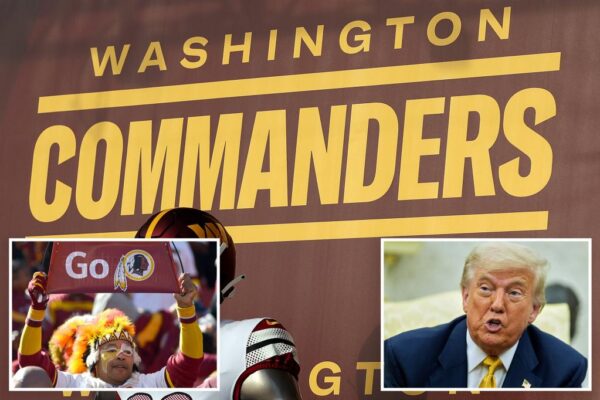 Trump calls on NFL's Washington Commanders owner to bring back Redskins name