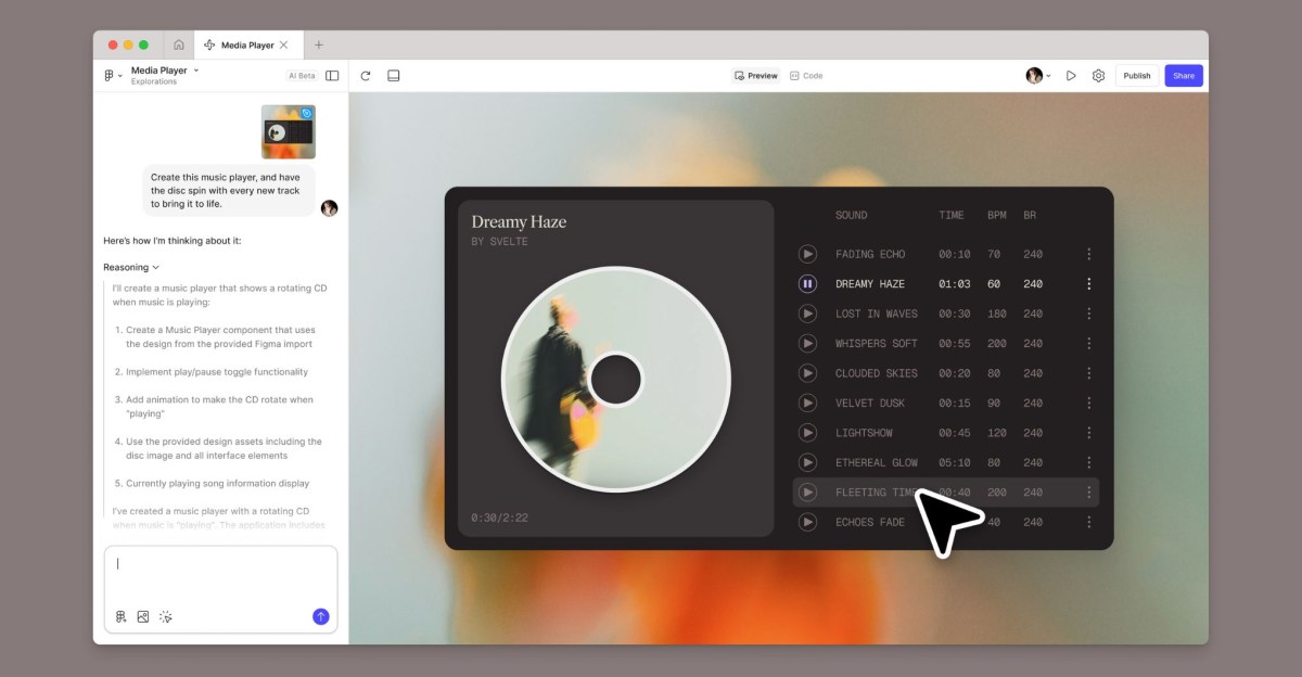 Figma’s AI app building tool is now available for everyone