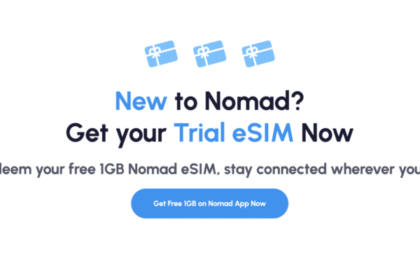 Free eSIM from Nomad