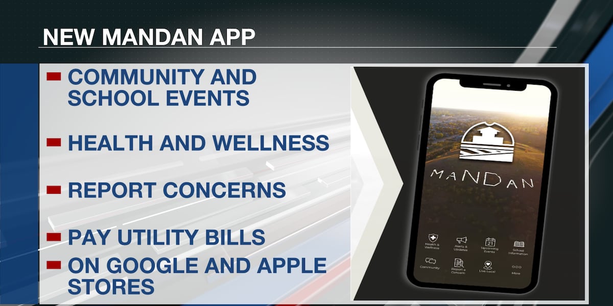 Mandan launches a city app