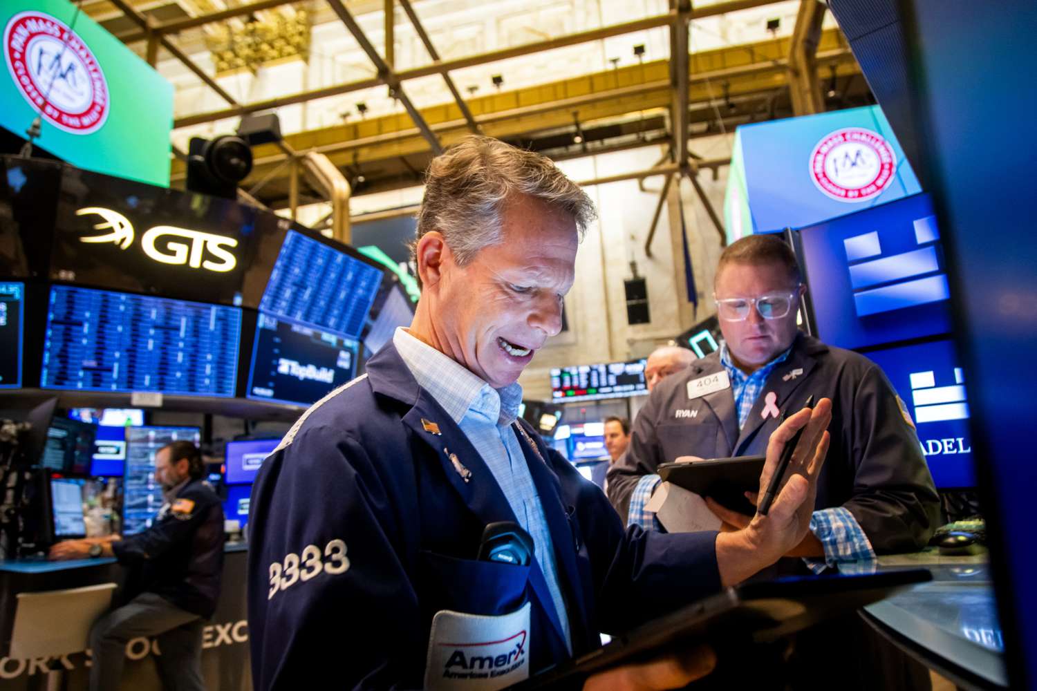 Stocks Drop from Record Highs as Investors Monitor News on Tariffs; Tesla Tumbles After Musk Announces New Political Party