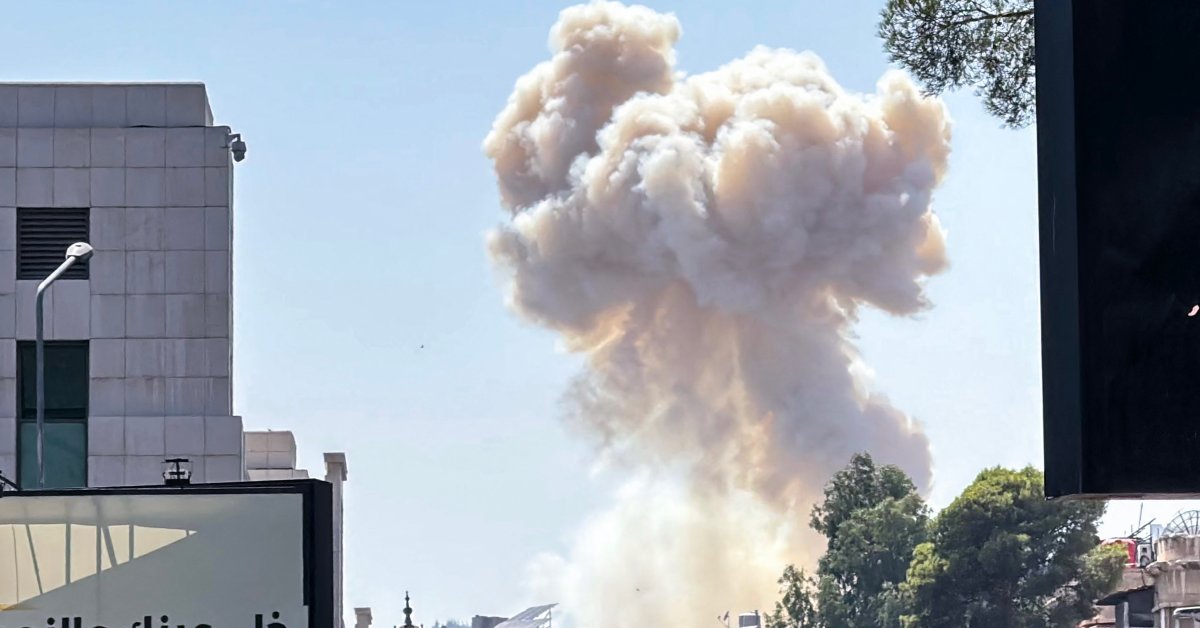 Israel Bombs Damascus, Warns Syria of Painful Blows