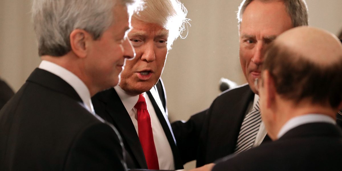 Trump won't rule out sacking Powell as Jamie Dimon works to shield the Fed chair