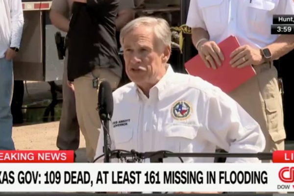 Texas Governor Slams People Looking for Answers on Deadly Flood as 'Losers'