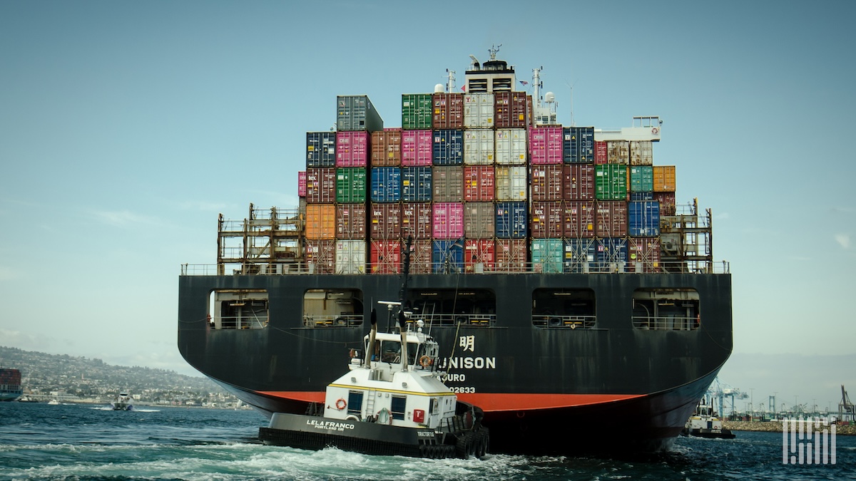 China trade outlook improves, container rates - not so much