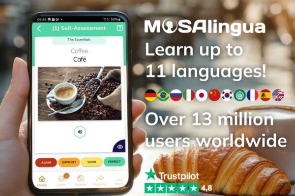 Mosalingua Premium Language Learning: Lifetime Subscription