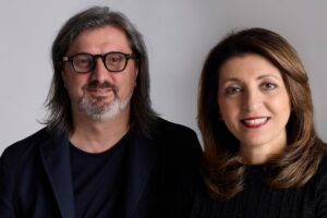 Bugatchi's Omar Bertona and Cecile Revah