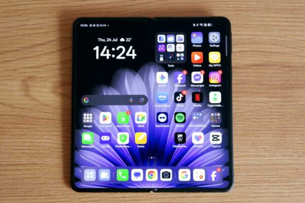 Oppo Find N5 REVIEW home screen