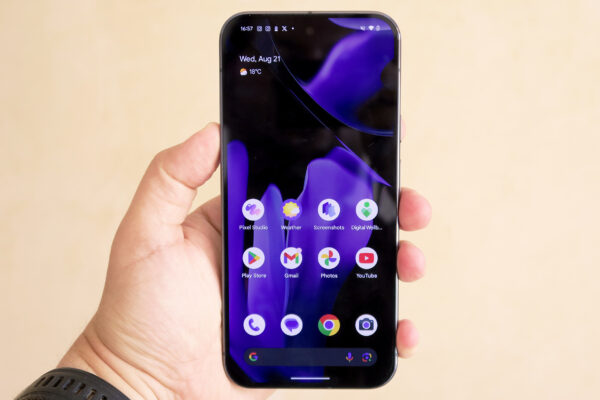 Google Pixel 9 Pro XL review front handheld