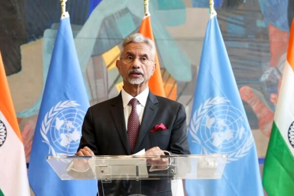 EAM S Jaishankar lands in Beijing today, first visit in 5 years; set to meet Chinese counterpart Wang Yi External Affairs Minister S Jaishankar speaks during inauguration of an exhibition titled 'The Human Cost of Terrorism' at the UN headquarters, in New York, Monday, June 30, 2025. (PTI Photo)