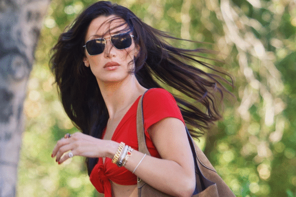 Bella Hadid carried Coach's Brooklyn bag in August 2024