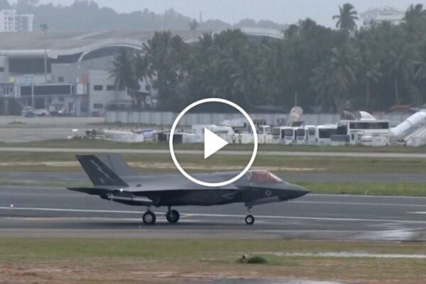 British F-35B Fighter Jet Stranded in India Finally Takes Off