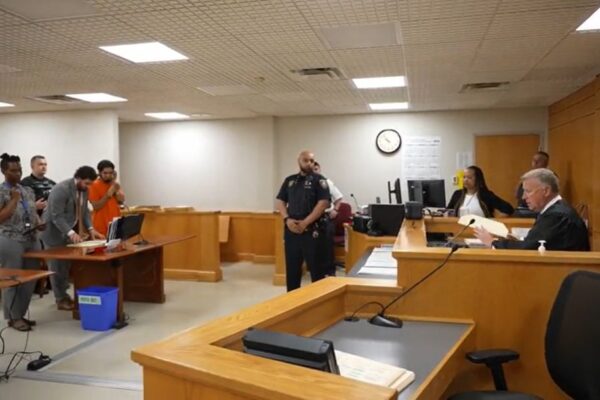 albany county courtroom scene where man pleads guilty