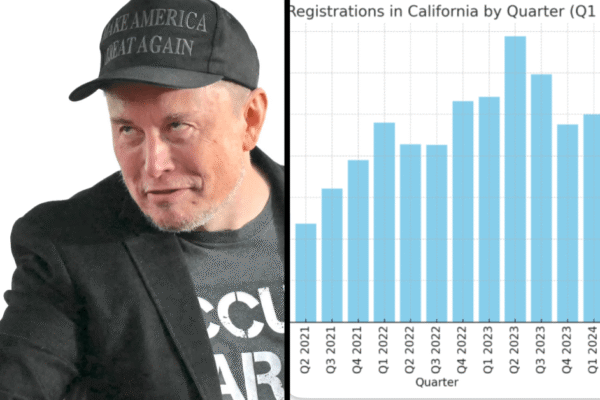 Tesla (TSLA) sales are down 21% in biggest US EV market, dragging whole market down