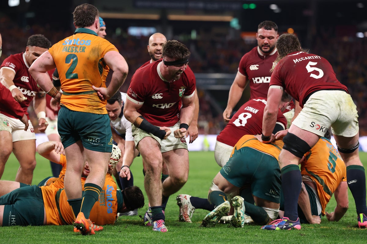 When do the British and Irish Lions play Australia? Full tour schedule, kick-off times and how to watch on TV
