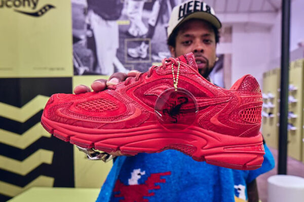 Westside Gunn and Saucony Reveal Striking Grid Jazz 9 “Scorpion” at Paris Fashion Week