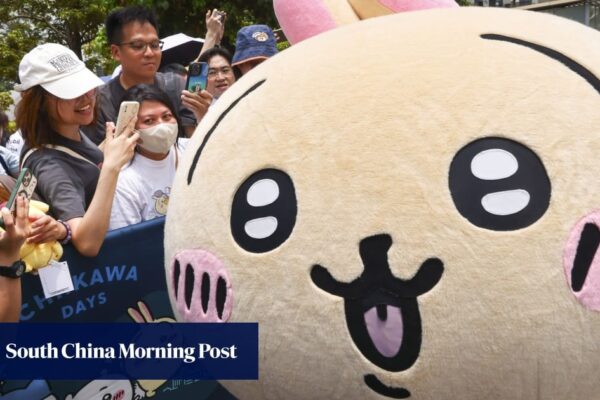 Chiikawa fans brave Hong Kong summer swelter for ‘preheat’ fun before exhibition