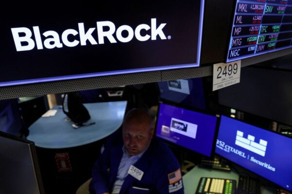 BlackRock's assets hit record $12.53 trillion on second-quarter market rally