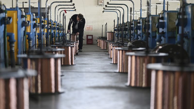 Trump says a new 50% tariff on copper imports is coming