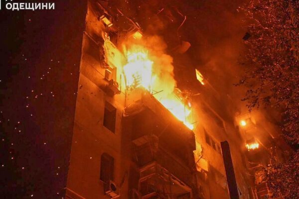 Russia launches massive overnight drone attack on Ukraine, killing 1 Russia launches massive overnight drone attack on Ukraine, killing 1