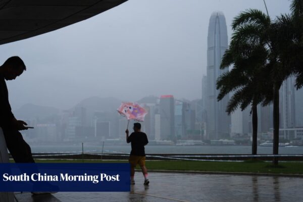 Hong Kong issues amber rainstorm signal, says T8 warning possible on Sunday Hong Kong issues amber rainstorm warning as Tropical Cyclone Wipha nears