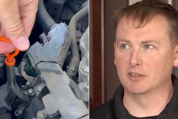 Arizona driver says just days after getting an oil change, his engine seized up while driving on the freeway