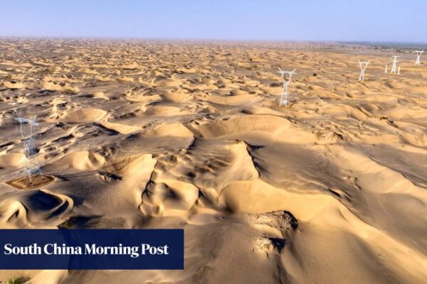 China tames ‘sea of death’ with high-voltage renewable energy power loop China tames ‘sea of death’ with high-voltage renewable energy power loop